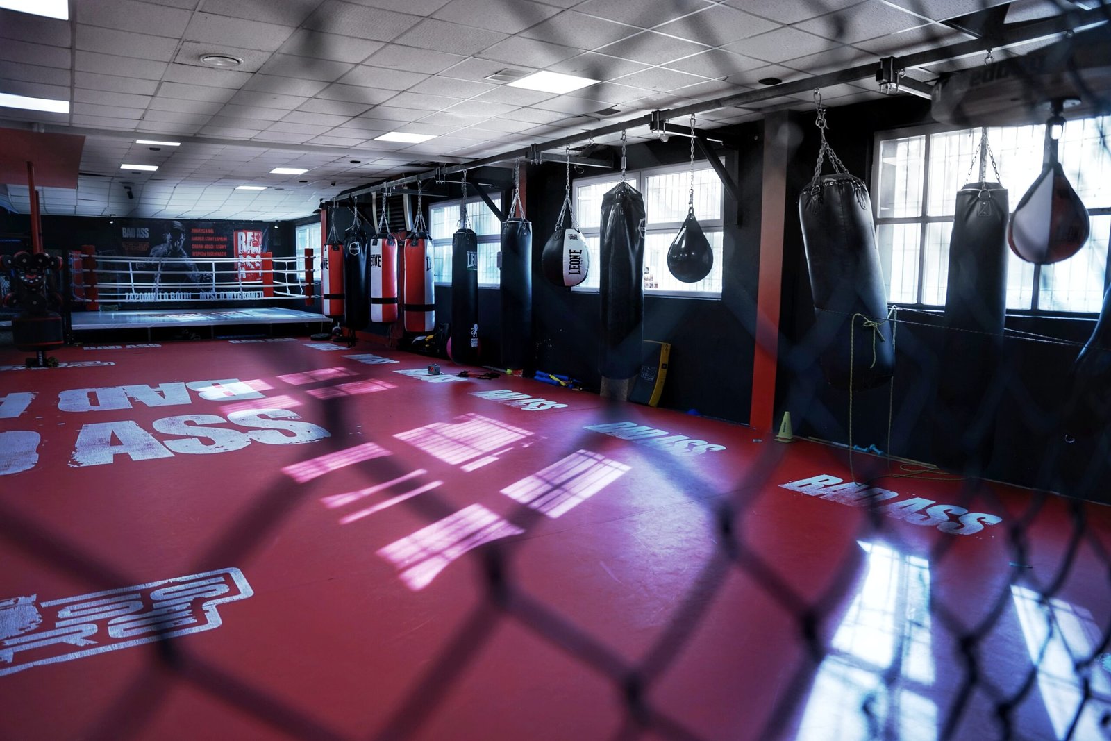 Sala sportów walki w CROSSCORE Fight Gym